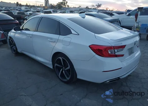 2020 Honda Accord Sport from USA, damaged, VIN 1HGCV1F34LA006194